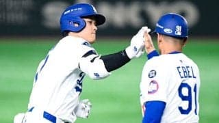 大谷翔平の凱旋2ランでド軍快勝　1安打2打点…巨人戸郷から3本塁打5得点