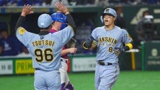 「アカン阪神最強すぎる」　才木浩人ゼロ封＆佐藤輝明3ラン、世界一ド軍圧倒で虎党歓喜