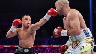 背後から蹴りが波紋…井上尚弥戦を狙うフェザー級王者の“蛮行”に母国メディアも嘆き「ドヘニーが震えながら倒れ込んだ」