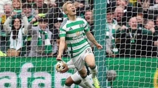 前田大然の5戦連発に旗手怜央のゴールで2点差追いつくも…セルティックがホーム開催のオールドファームで悔しい敗戦【スコティッシュ・プレミアシップ】