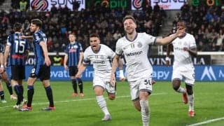 インテルがお得意様アタランタとのシックスポインターを制して首位堅守、アタランタはエデルソン退場響く【セリエA】