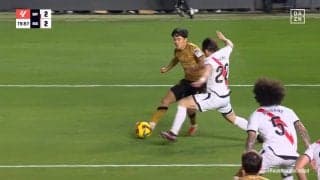 やっぱレベチ！久保建英、超絶縦突破→逆足グラウンダークロスでゴールの起点に「やっぱ久保に渡すべきなんだよな」