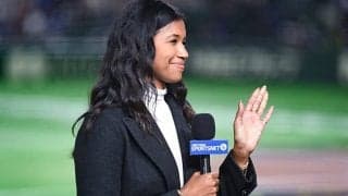 ド軍美女レポーターに“痛烈ツッコミ”「今のはミスだね」　投球分析家とのやりとりが話題