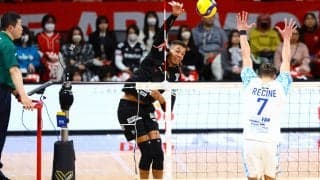 WD名古屋 ニミル・アブデルアジズが驚異のシーズン1000得点突破。トス役もこなせる活躍はまさにアンストッパブル