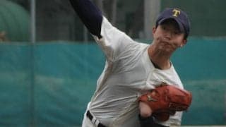 都内屈指の進学校のエースが投打にわたる活躍で好発進！【東京】