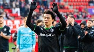 「トップクラスのストライカー」ファン・ペルシ監督も評価する上田綺世、クラブOBは退団下本エースと比較「もっと良い選手かもしれない」