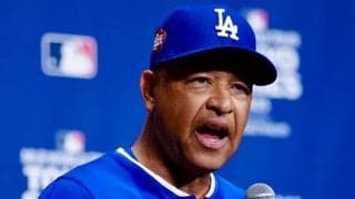 ロバーツ監督、山本由伸は「やってのけてくれる」　今永と投げ合い「多く点は入らない」
