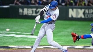 大谷翔平、2025年初打席は二ゴロ　東京ドーム大歓声…今永昇太に軍配上がる
