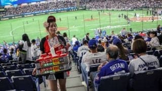 「奇妙な感じもあるけど…」GG賞3度の名手も東京ドームの“独特な雰囲気”に驚き　2安打の大谷翔平は「常に結果を出し続けているのが素晴らしい」