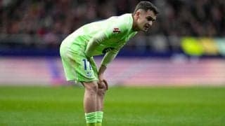 右ヒザじん帯損傷のカサドがは手術を回避、保存療法で約2カ月の離脱に