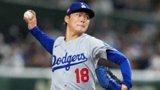 開幕戦勝利で「サイ・ヤング賞候補」と“絶賛の嵐”　山本由伸は「別人の投手として戻ってきた」LA地元紙が見解