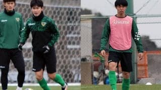 今季東京V加入の平川怜＆鈴木海音、ルヴァンカップ長野戦をポジション奪取足掛かりに「ギラギラした気持ちはずっと持ち続けている」