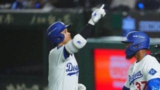 大谷の完璧1号に米実況仰天「キョウトまでかっ飛ばした！」　思わず漏れた「Oh,yeah…」
