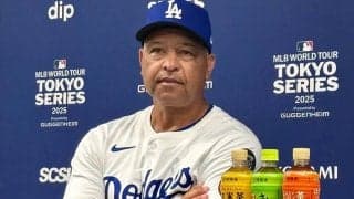 大谷翔平は「スーパーヒーローだ」　日本ファンに届けた1号、ロバーツ監督は笑顔満開