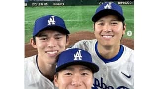 ドジャース、日本に感謝の投稿　大谷＆由伸＆朗希はドアップ3S…開幕2戦を終えて帰国へ