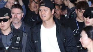大谷翔平らド軍一行が米到着　日本から9時間のフライト…1時間で2.5倍増の“注目度”