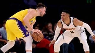 レイカーズがナゲッツとの上位対決を制して3連勝…ルカ・ドンチッチが第1Qだけで21得点の活躍