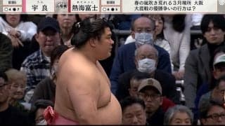 「つまみ出せ」「とても残念」人気力士の立ち合い“直前”に奇声→館内笑い「軍配返ったら静かにして…」ファン悲痛