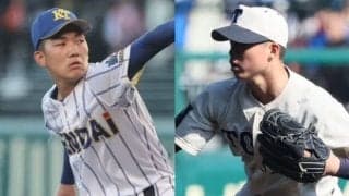 世代屈指右腕コンビにまさかのアクシデント…健大高崎・石垣は脇腹、東洋大姫路・阪下は肘