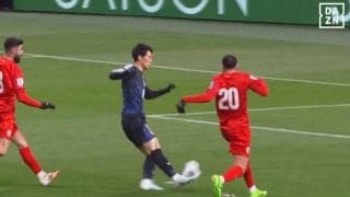 「エジルをよく…」鎌田大地、“レジェンドのインスパイア”を告白！ 話題の先制点は「みんなには狙ってないやろって（笑）」小野伸二も唸った天才技