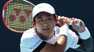  西岡良仁 途中棄権で初戦敗退 