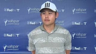 大西魁斗は暫定23位　長尺パターに変え「ミドルからロングパットが結構入った」