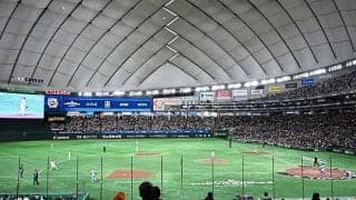 東京ドームで驚きの連続「興味深いわ」　米国との違いに興奮…ド軍左腕妻が新たな“発見”
