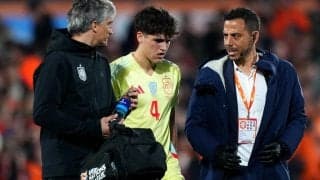 オランダ戦負傷交代のクバルシがスペイン代表を離脱