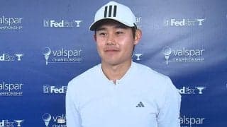 大西魁斗は39位　今季初の決勝ラウンドは「噛み締めながら頑張っていきたい」