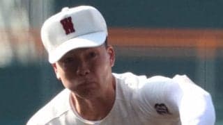 自慢の球威で8回1失点　早稲田実・中村「出力上がった」　センバツ