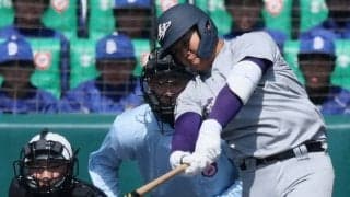 巨人・古城コーチの息子が花巻東で先発出場　打席で活躍　センバツ