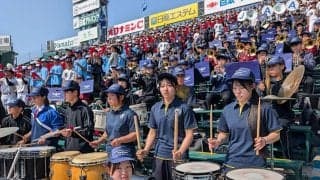 “ぶっつけ本番”も甲子園に響かせた音色　被災地に届ける想い「演奏も1つのエール」