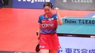 白熱の女子ファイナル　張本美和が今季最多18勝の橋本帆乃香に奮闘「緊張したが勝ち切れた」平野美宇が第3マッチに挑む【Tリーグ】