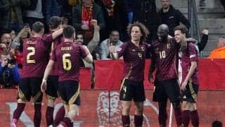 ルカクの2ゴールなどで3発完勝のベルギーがリーグAに逆転残留！トルコはハンガリーに連勝でリーグAに昇格【UNL昇降格プレーオフ】