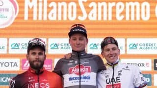 自転車界の至宝3人による意地と名誉をかけた凄まじい死闘は、ファンデルプールがロングスプリントで勝利を射落とす【Cycle*2025 ミラノ〜サンレモ：レビュー】