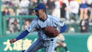 健大高崎の剛腕・石垣は奥川恭伸以来となる3大会連続の150キロ超え！【センバツ】
