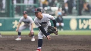 織田、奥村だけじゃない！リリーフで快投の右腕を横浜・村田監督も絶賛「本当によく投げてくれた」【センバツ】