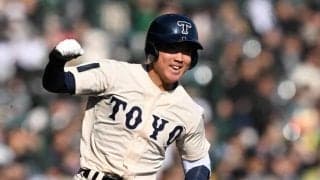 東洋大姫路・高畑知季が体調不良で欠場　1回戦では2安打　センバツ