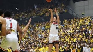 三遠の津屋一球がB1通算300本目の3P成功…日本代表に招集されたSG、史上77人目の達成