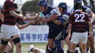 ベスト16が激突、『花園』のシード権をかけた戦い。全国高校選抜ラグビー大会 2回戦