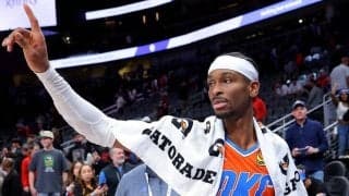 今季64試合連続で20得点以上を残すサンダーのSGAがMVP候補ランキングで首位に再浮上