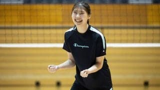 黒後愛がおススメする「ビッグスマイル」な Champion のバレーボールウェア