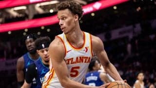 ホークスのダイソン・ダニエルズがNBA史上最年少で1シーズン200スティール超え