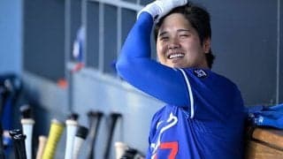 送り主は誰？大谷翔平が公開した写真に騒然　ボールに添えられた“贈り物”が「可愛い」
