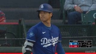 「振らされたー」大谷翔平、口を開いて悔しそうな表情も？本土開幕直前、2打席連続三振も「あれはいいボール」「良い調整できてる」の反響