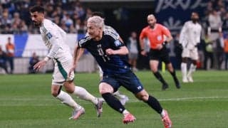 前田大然のシュートは枠直撃…サウジ相手に優位もゴールレスで前半終了【2026W杯アジア最終予選】