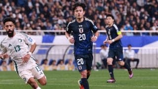 「少しもったいなかった」POTMの久保建英はゴールレスドローに悔しさ、最終予選初の連続先発には手応え「1つ僕が成長した部分かな」