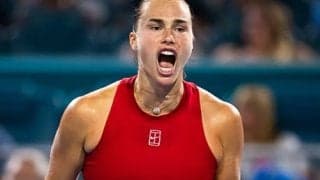  世界1位サバレンカ 初の4強 