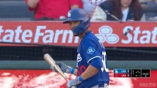 「明らかに細く…」ドジャース、ベッツが2週間ぶり実戦復帰で敵地からも歓声…ファンひと安心も痩せた姿には心配の声「元気そうでよかった」