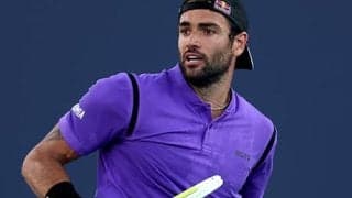  ベレッティー二、デ ミノー下し8強 